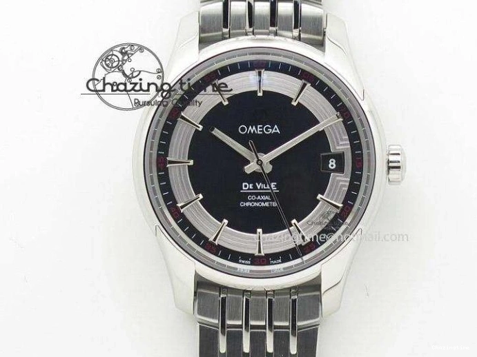 0227 Seamaster 300M SS MK 1:1 Best Edition Black Dial Ceramic Bezel On SS Bracelet A TopPick 8177